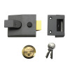 Yale P89 Deadlock Nightlatch Chrome 60mm Backset Visi