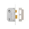 Yale PM320 3 Lever Mortice Sash Lock 80mm 3in Polished Chrome