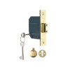 Yale PM562 Hi-Security BS 5 Lever Mortice Dead Lock 67mm 2.5in Polish Brass