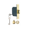 Yale PM562 Hi-Security BS 5 Lever Mortice Dead Lock 80mm 3in Polish Brass