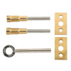 8013 Dual Screw Window Lock Brass Finish Pack of 2