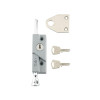 8K116 Multi-Purpose Door Bolt Silver Enamel Finish Visi