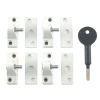 Yale 8K118 Economy Window Lock White Finish Pack of 4 Visi