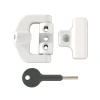 8K123 PVCu Window Lock White Finish