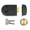 Yale Y3 Nightlatch Modern Black Finish 60mm Backset Visi