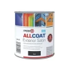 Zinsser AllcoatÂ® Exterior Satin Black Primer / Finish 2.5 Litre