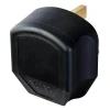 H/D Black Plug 230 Volt 13 Amp