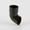 68mm DOWNPIPE SHOE Black