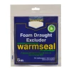 Warmseal PVC Foam Draught Excluder White 5 Metre