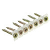 Collated Dry Wall Screws 3.9 x 38 (1000) Zinc & Yellow Passivated
