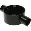 Conduit Junction Box & Lid 2 Way Through