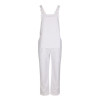Fort Bib & Brace Overall White 50"