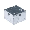 Metal Back Box Single Socket 47mm