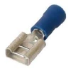 6.3mm Blue Female Push Ons