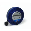 Masterplug 13A 12m 4 Gang Large Casette Reel Blue