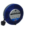Masterplug 10A 15m 4 Gang Large Casette Reel Blue