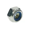 Nut Nylon Insert Zinc Plate M10
