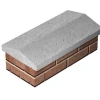 600x140 Twice Weathered Coping Grey