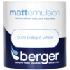 BERGER MATT BRILLIANT WHITE LITRE