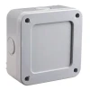British General IP66 Junction Box with 5 Pole Terminal Black