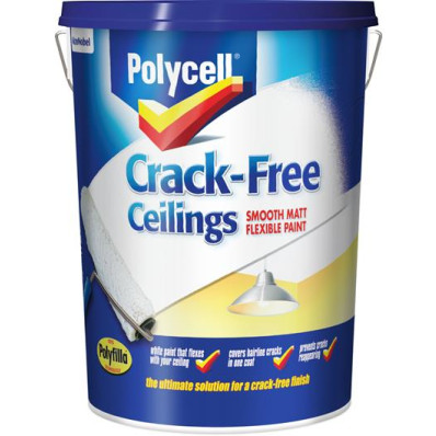 Stalbridge Building Supplies Ltd Polycell Crack Free Ceilings Smooth