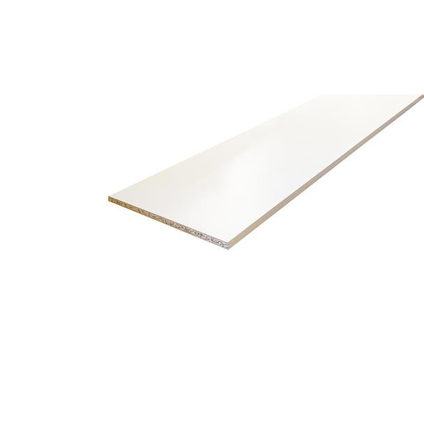 Stalbridge Building Supplies Ltd 12" White Melamine Shelving 15mm 2.4M